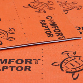 Comfort Mat RAPTOR | 4mm Sound Insulation Mat | 30dB Noise Reduction | 480 x 700 mm