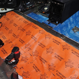 Comfort Mat RAPTOR | 4mm Sound Insulation Mat | 30dB Noise Reduction | 480 x 700 mm