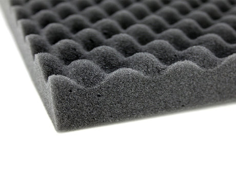 BOOM 10L Adhesive Acoustic Foam for Sound Insulation or Low-Frequency Enclosure Interior, 1m x 0.5m