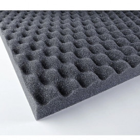 BOOM 10L Adhesive Acoustic Foam for Sound Insulation or Low-Frequency Enclosure Interior, 1m x 0.5m