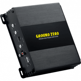 Ground Zero GZIA 2.85 – 2-Channel Car Amplifier | 200W Power Output | A/B-Class | Frequency Range: 10 – 30,000 Hz