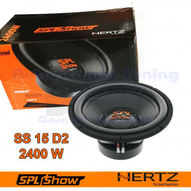 Hertz SS 15 D2 Car Subwoofer – 2400W Power, 88 dB Sensitivity