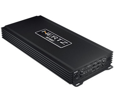 Hertz HP 802 Car Audio Amplifier | 1600W @ 1 Ohm, THD: 0.05%, Hi-Pass & Lo-Pass Filters