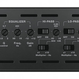 Hertz HP 802 Car Audio Amplifier | 1600W @ 1 Ohm, THD: 0.05%, Hi-Pass & Lo-Pass Filters