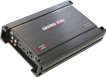 Ground Zero GZFA 1.550D – Car Audio Amplifier (RMS Power @ 1 Ω: 550 W, Frequency Response: 15 Hz – 250 Hz)