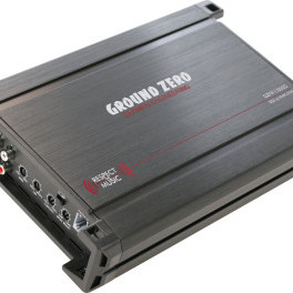 Ground Zero GZFA 1.550D – Car Audio Amplifier (RMS Power @ 1 Ω: 550 W, Frequency Response: 15 Hz – 250 Hz)