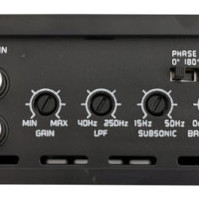 Ground Zero GZFA 1.550D – Car Audio Amplifier (RMS Power @ 1 Ω: 550 W, Frequency Response: 15 Hz – 250 Hz)