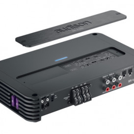 Audison SR 4.500 – 4-Channel Car Audio Amplifier (130 W x 4 @ 4Ω RMS, 14.4 VDC, 1% THD)