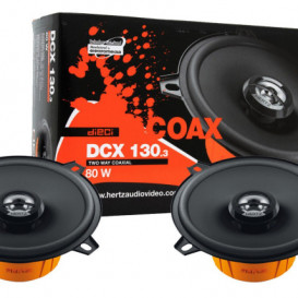 Hertz Dieci DCX 130.3 Car Speakers – 13 cm 2-Way Coaxial 160W | Set of 2