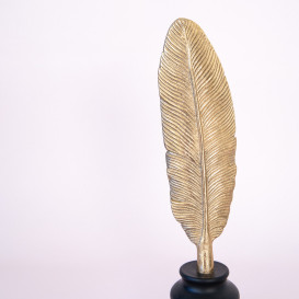 Dekoratyvinė auksinė plunksna (D-22)