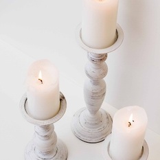 Sendintos Žvakidės (baltos) (Ž-1)