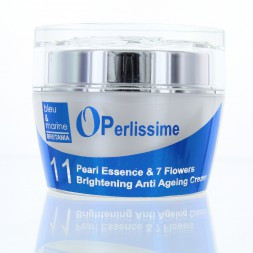Perlų ir 7 gėlių skaistinantis senėjimą lėtinanatis naktinis kremas 50 ml